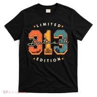 313 Detroit Area Code Skyline T-Shirt thumb 0