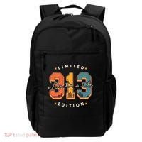 313 Detroit Area Code Skyline Backpack thumb 0