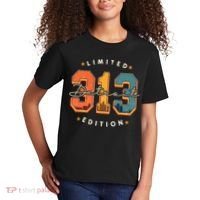 313 Detroit Area Code Skyline Kids T-Shirt thumb 2