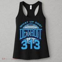 313 Detroit Area Code What Up Doe Hometown Women's Tank Top thumb 3