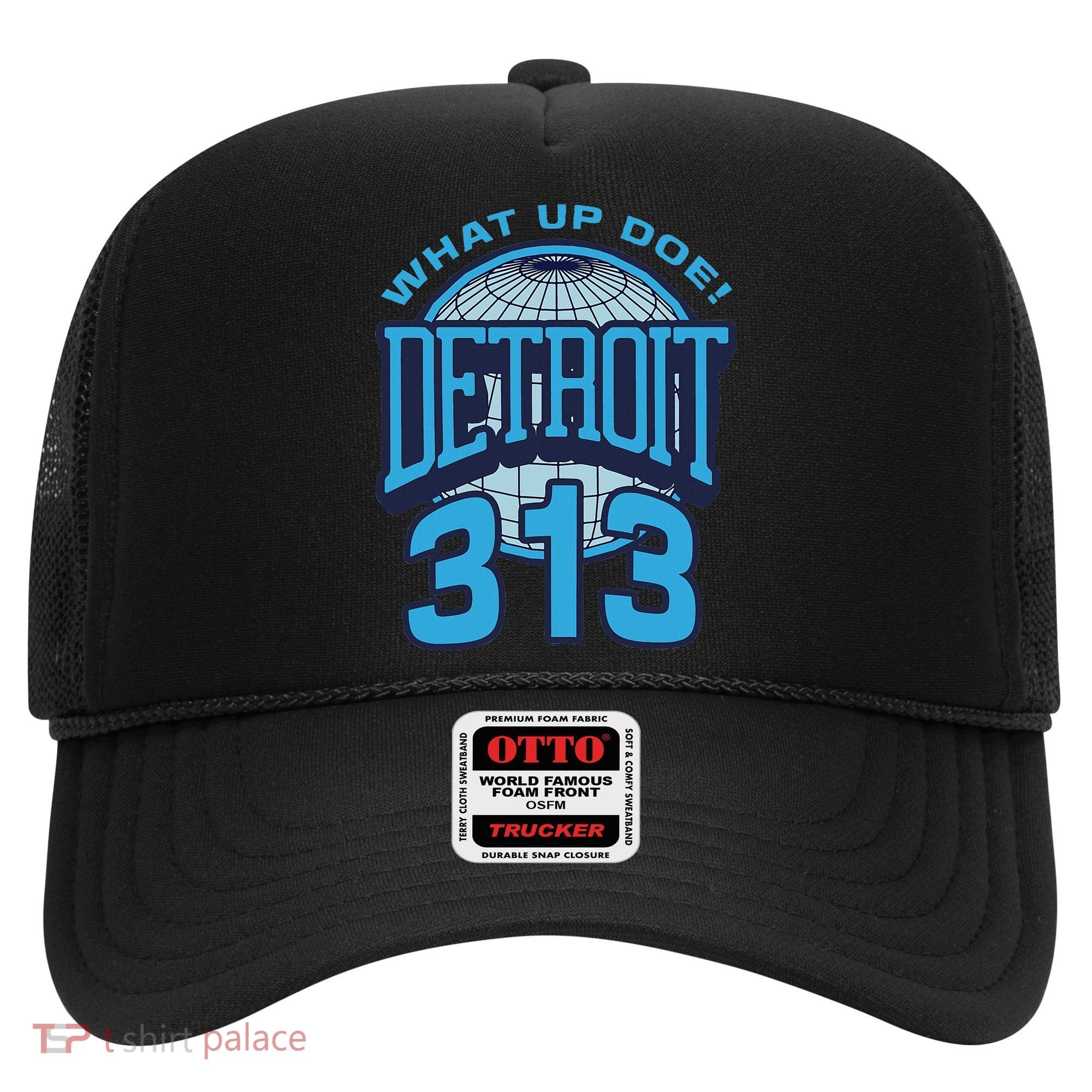 313 Detroit Area Code What Up Doe Hometown Hat