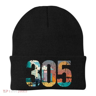 305 Dade County Miami Beanie