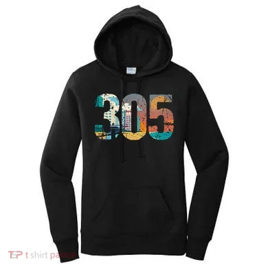 305 Dade County Miami Women's Hoodie