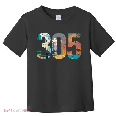 305 Dade County Miami Toddler T-Shirt
