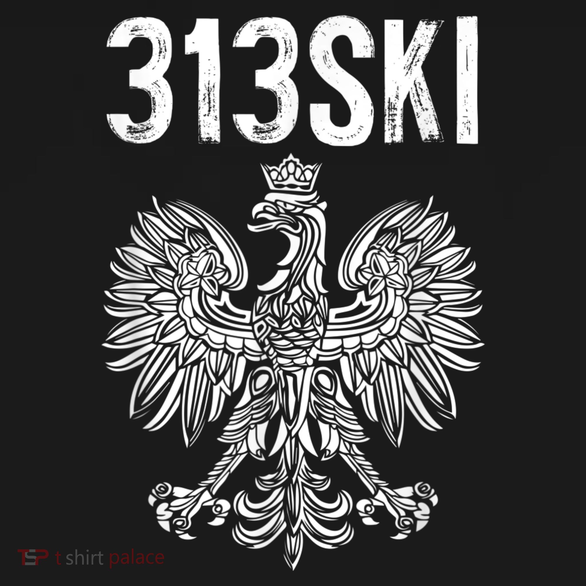 313SKI Detroit Michigan Area Code 313 Polish Pride Pajama Set