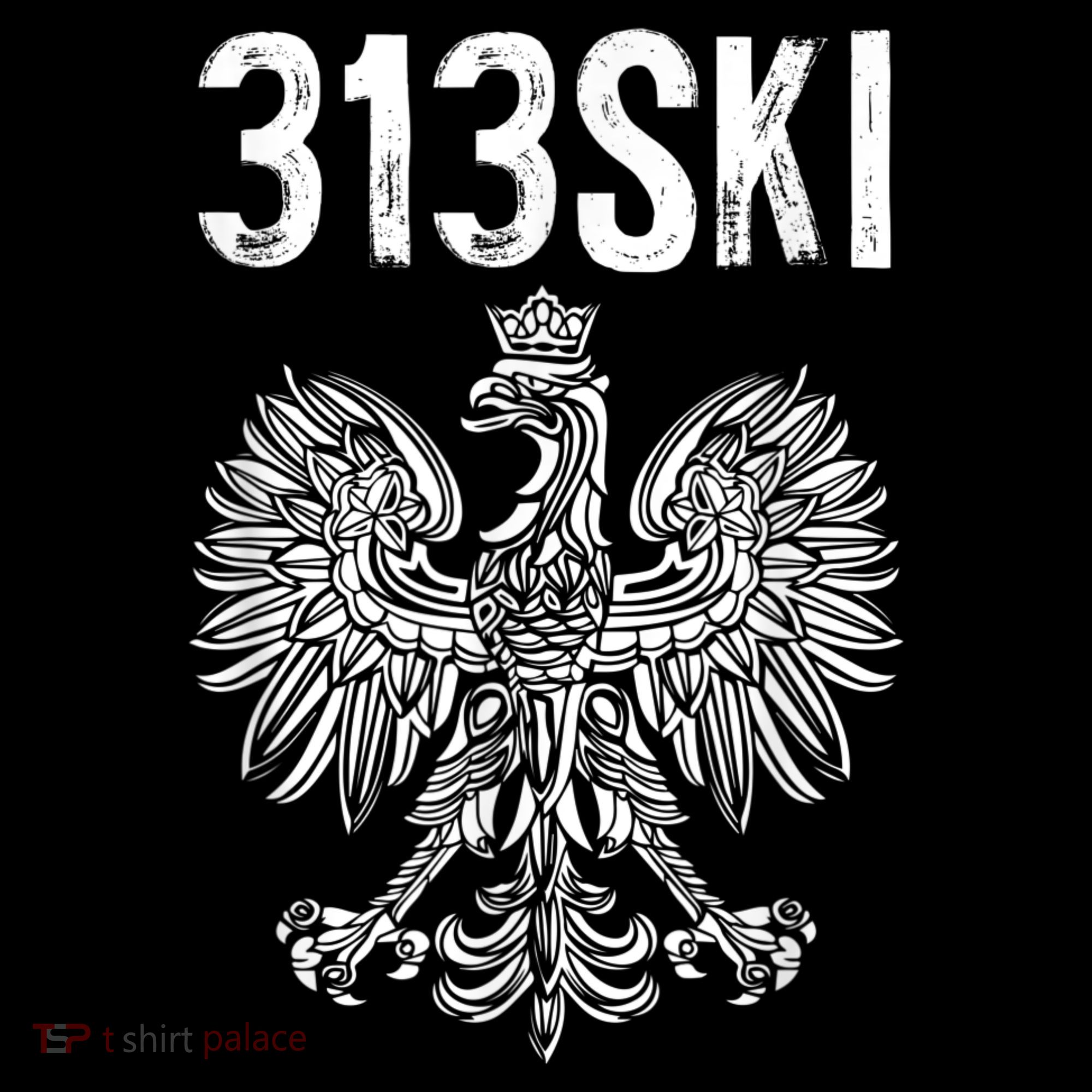 313SKI Detroit Michigan Area Code 313 Polish Pride Polo