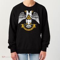 32nd Degree Masonic Scottish Rite Wings Down Women's Sweatshirt thumb 0