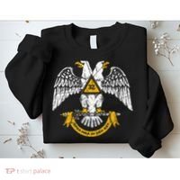 32nd Degree Masonic Scottish Rite Wings Down Sweatshirt thumb 2