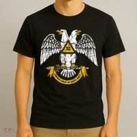 32nd Degree Masonic Scottish Rite Wings Down T-Shirt thumb 3