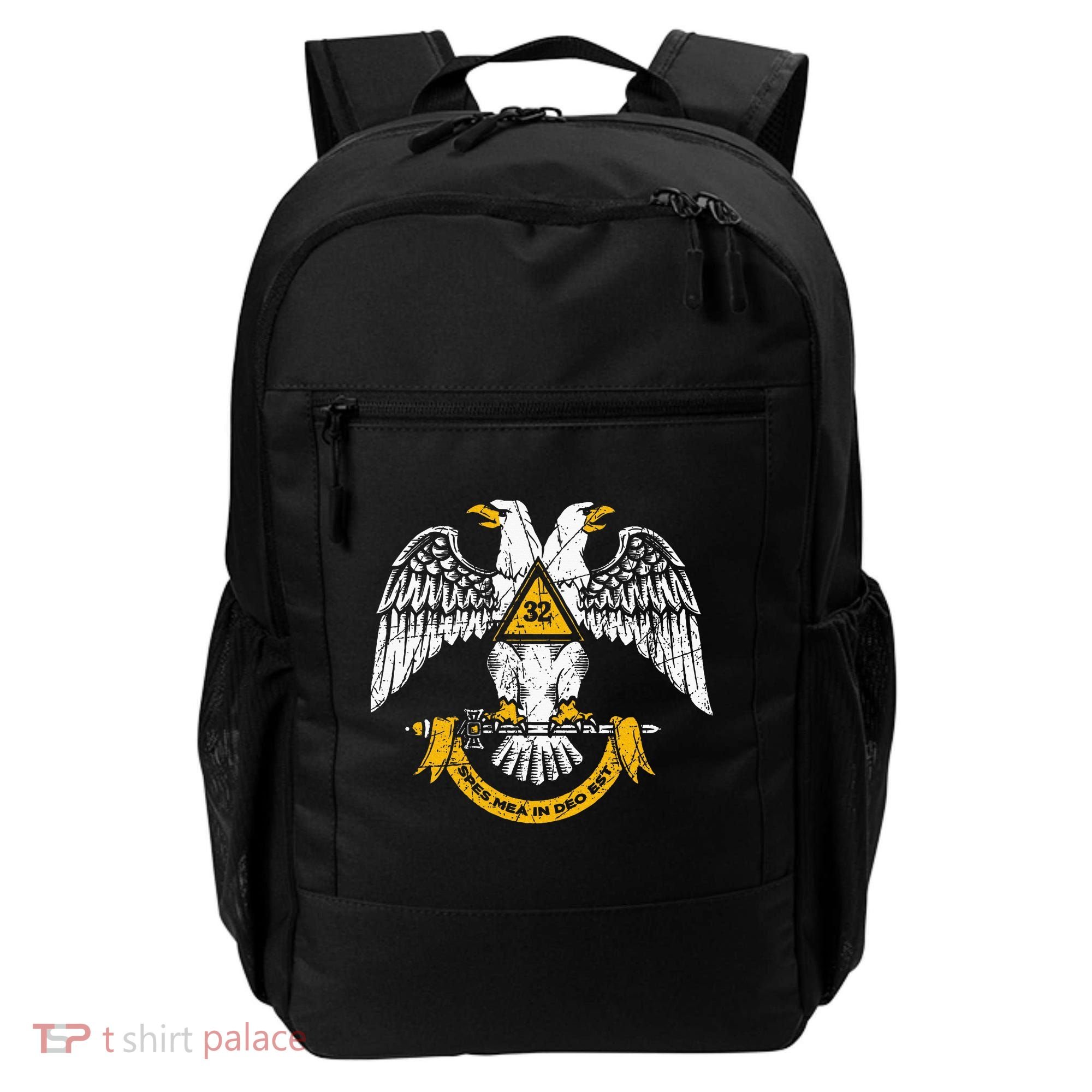 32nd Degree Masonic Scottish Rite Wings Down Backpack
