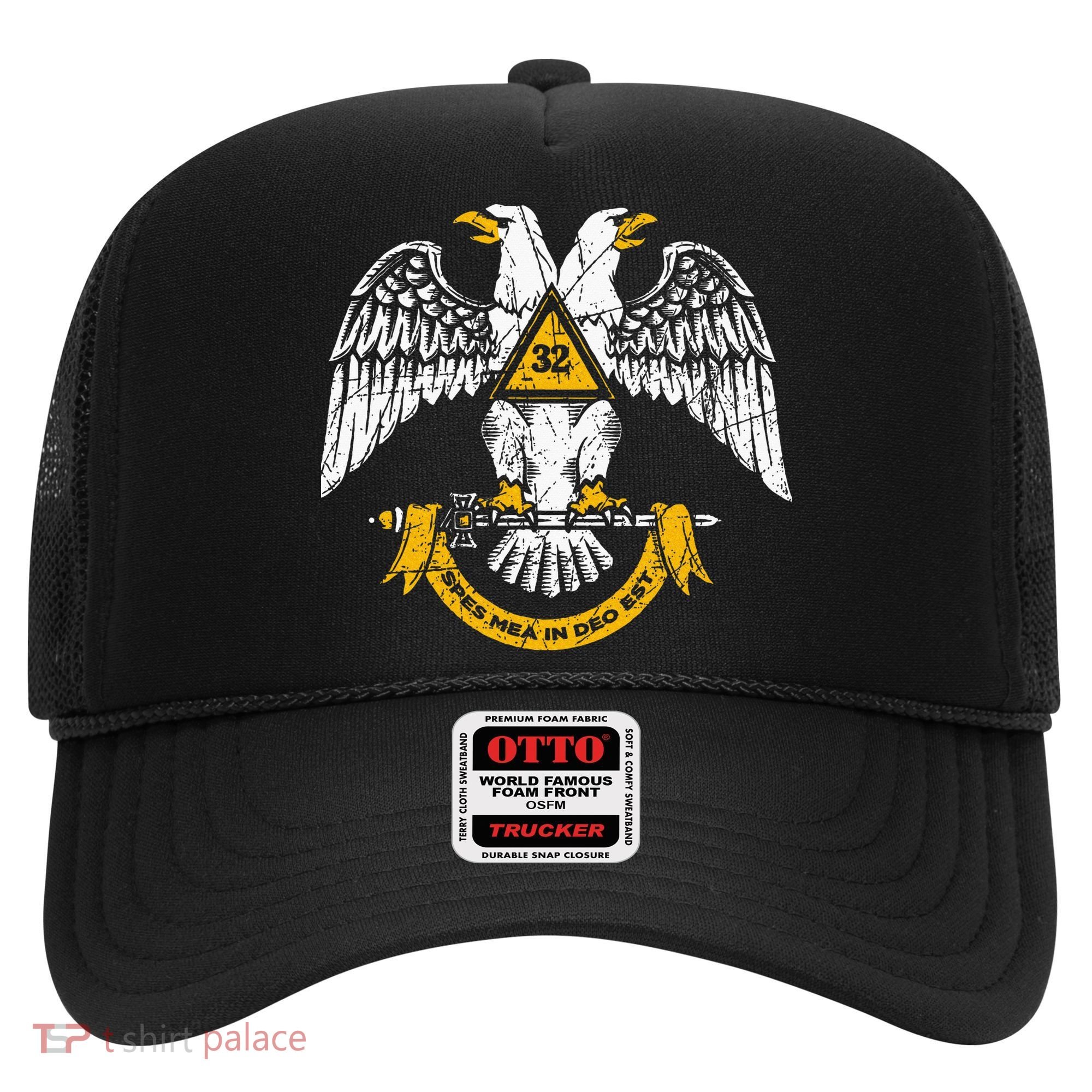 32nd Degree Masonic Scottish Rite Wings Down Hat