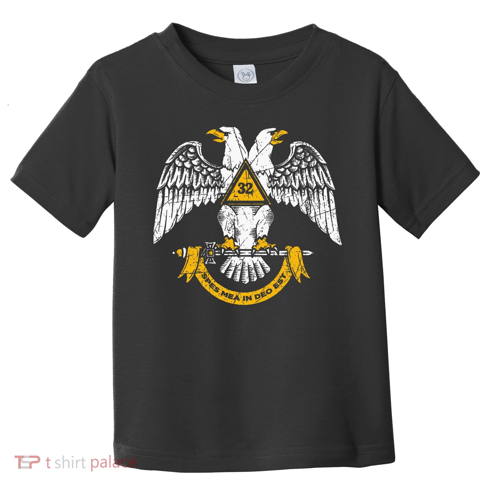 32nd Degree Masonic Scottish Rite Wings Down Toddler T-Shirt