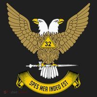 32nd Degree Mason Scottish Rite Wings Up Doubleheaded Eagle Women's Sweatshirt thumb 2