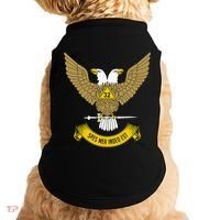 32nd Degree Mason Scottish Rite Wings Up Doubleheaded Eagle Doggie Tank thumb 0