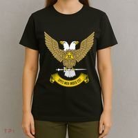 32nd Degree Mason Scottish Rite Wings Up Doubleheaded Eagle T-Shirt thumb 4