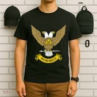 32nd Degree Mason Scottish Rite Wings Up Doubleheaded Eagle T-Shirt thumb 6