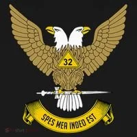 32nd Degree Mason Scottish Rite Wings Up Doubleheaded Eagle Women's Hoodie thumb 2