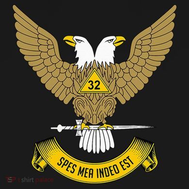 32nd Degree Mason Scottish Rite Wings Up Doubleheaded Eagle Toddler Sweatshirt