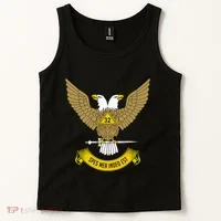 32nd Degree Mason Scottish Rite Wings Up Doubleheaded Eagle Tank Top thumb 2