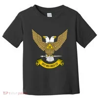 32nd Degree Mason Scottish Rite Wings Up Doubleheaded Eagle Toddler T-Shirt thumb 0