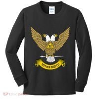 32nd Degree Mason Scottish Rite Wings Up Doubleheaded Eagle Kids Long Sleeve Shirt thumb 0