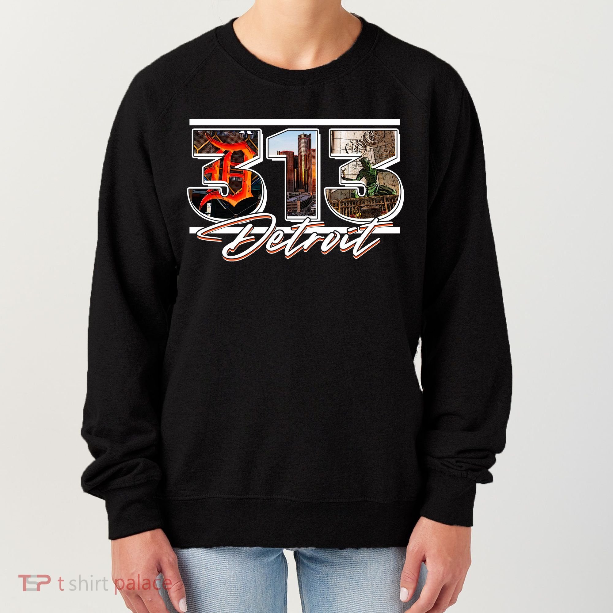 313 Detroit Urban Spirit Women's Sweatshirt