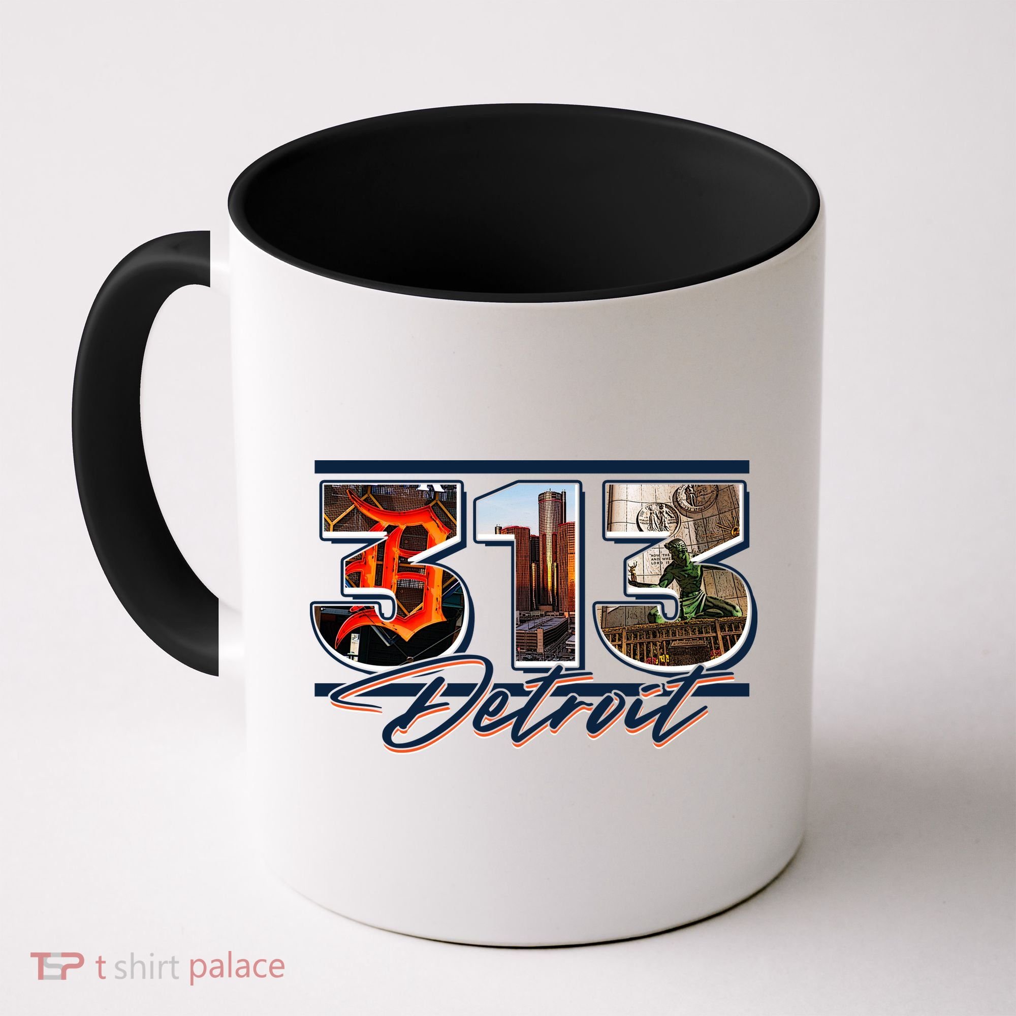 313 Detroit Urban Spirit Coffee Mug
