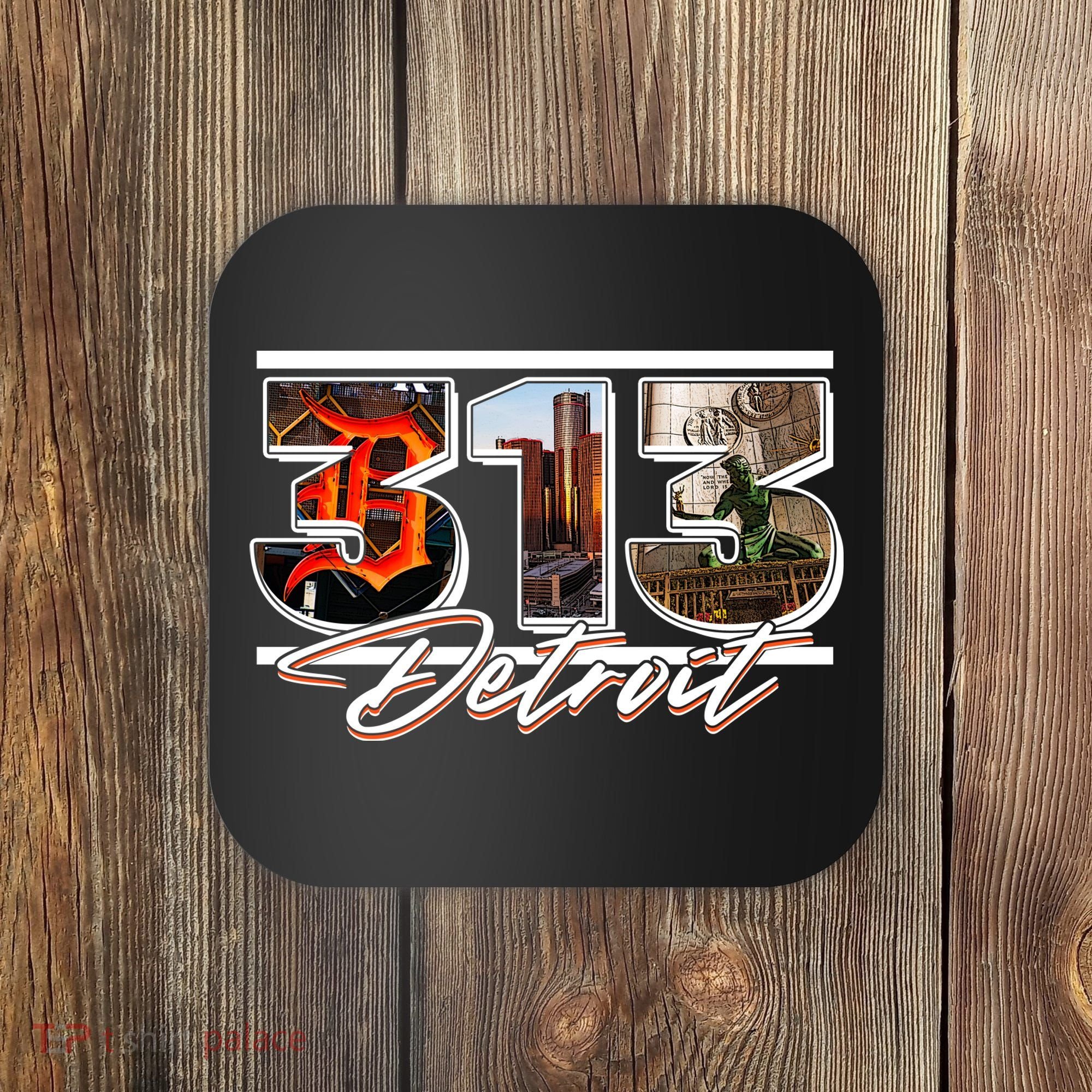 313 Detroit Urban Spirit Coaster