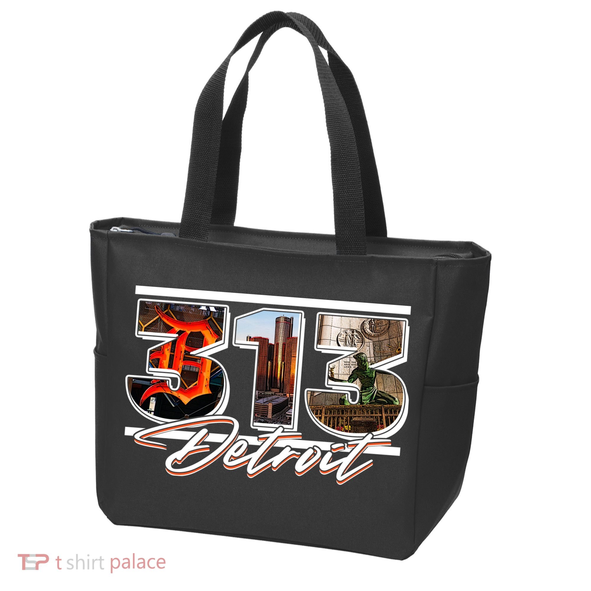 313 Detroit Urban Spirit Tote Bag