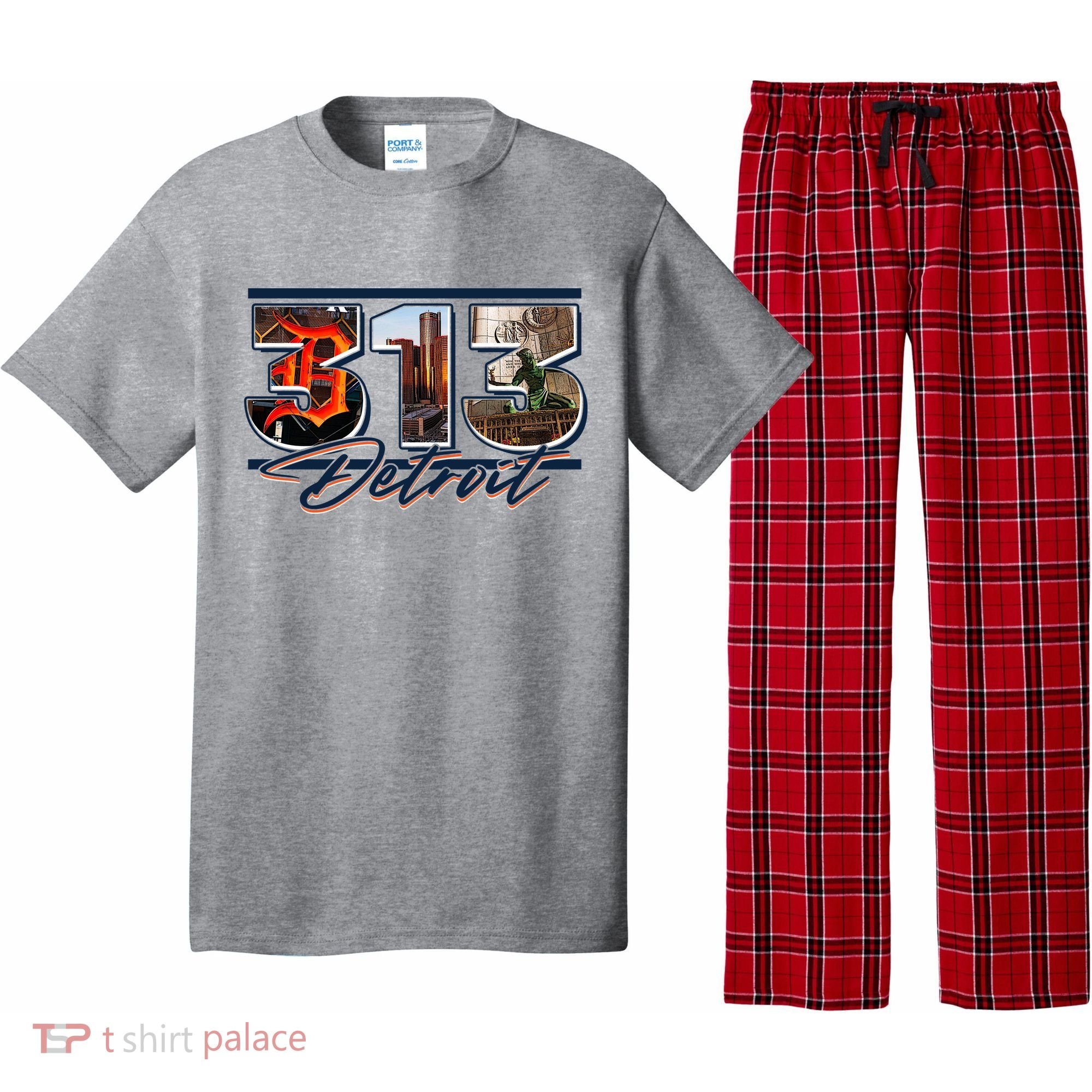 313 Detroit Urban Spirit Pajama Set