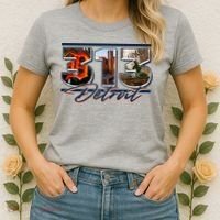 313 Detroit Urban Spirit Women's T-Shirt thumb 2