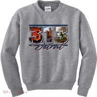 313 Detroit Urban Spirit Kids Sweatshirt thumb 0