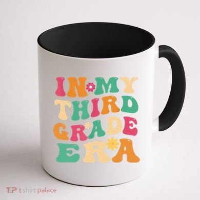 3rd Grade Back To School Retro In My Third Grade Era Teacher Coffee Mug back