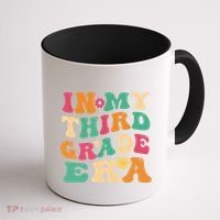 3rd Grade Back To School Retro In My Third Grade Era Teacher Coffee Mug thumb 1
