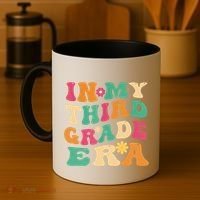 3rd Grade Back To School Retro In My Third Grade Era Teacher Coffee Mug thumb 4