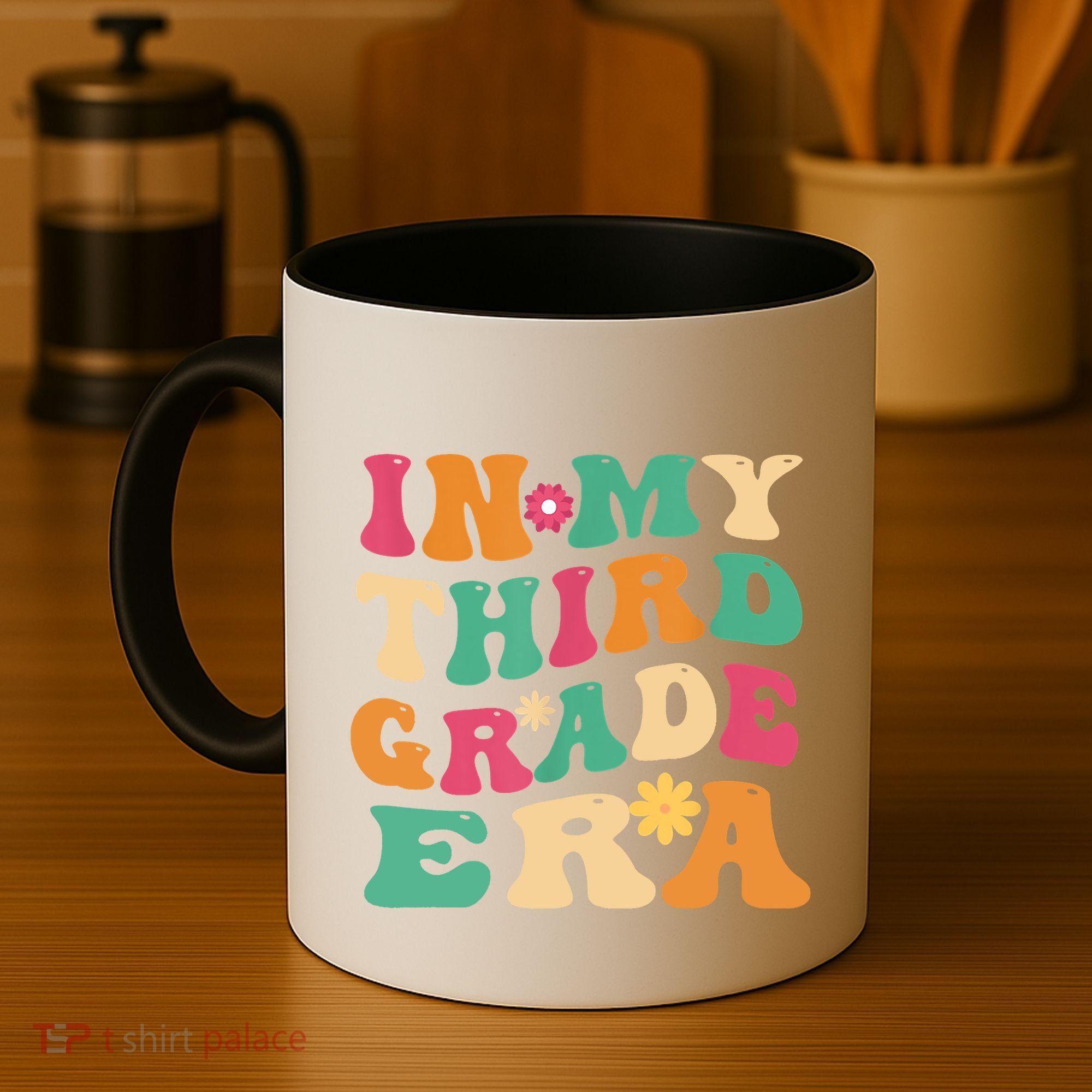 3rd Grade Back To School Retro In My Third Grade Era Teacher Coffee Mug