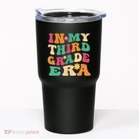 3rd Grade Back To School Retro In My Third Grade Era Teacher Tumbler thumb 0
