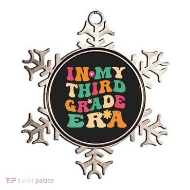 3rd Grade Back To School Retro In My Third Grade Era Teacher Ornament
