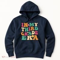 3rd Grade Back To School Retro In My Third Grade Era Teacher Hoodie thumb 0
