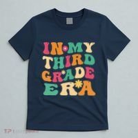 3rd Grade Back To School Retro In My Third Grade Era Teacher T-Shirt thumb 5