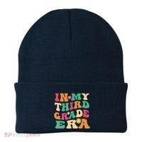 3rd Grade Back To School Retro In My Third Grade Era Teacher Beanie thumb 0