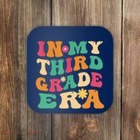 3rd Grade Back To School Retro In My Third Grade Era Teacher Coaster thumb 0