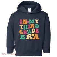 3rd Grade Back To School Retro In My Third Grade Era Teacher Toddler Hoodie thumb 0