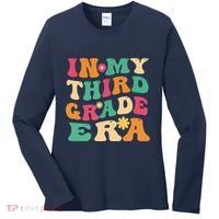 3rd Grade Back To School Retro In My Third Grade Era Teacher Women's Long Sleeve Shirt thumb 0