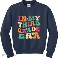 3rd Grade Back To School Retro In My Third Grade Era Teacher Kids Sweatshirt thumb 0
