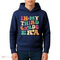 3rd Grade Back To School Retro In My Third Grade Era Teacher Kids Hoodie thumb 4