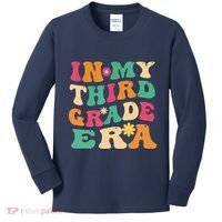 3rd Grade Back To School Retro In My Third Grade Era Teacher Kids Long Sleeve Shirt thumb 0