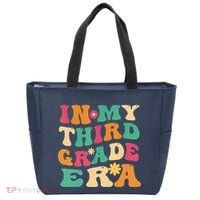 3rd Grade Back To School Retro In My Third Grade Era Teacher Tote Bag thumb 0