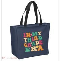 3rd Grade Back To School Retro In My Third Grade Era Teacher Tote Bag thumb 2