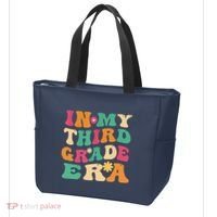 3rd Grade Back To School Retro In My Third Grade Era Teacher Tote Bag thumb 3